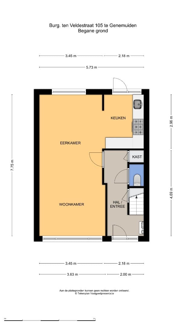 Foto 47 van Burg ten Veldestr 105