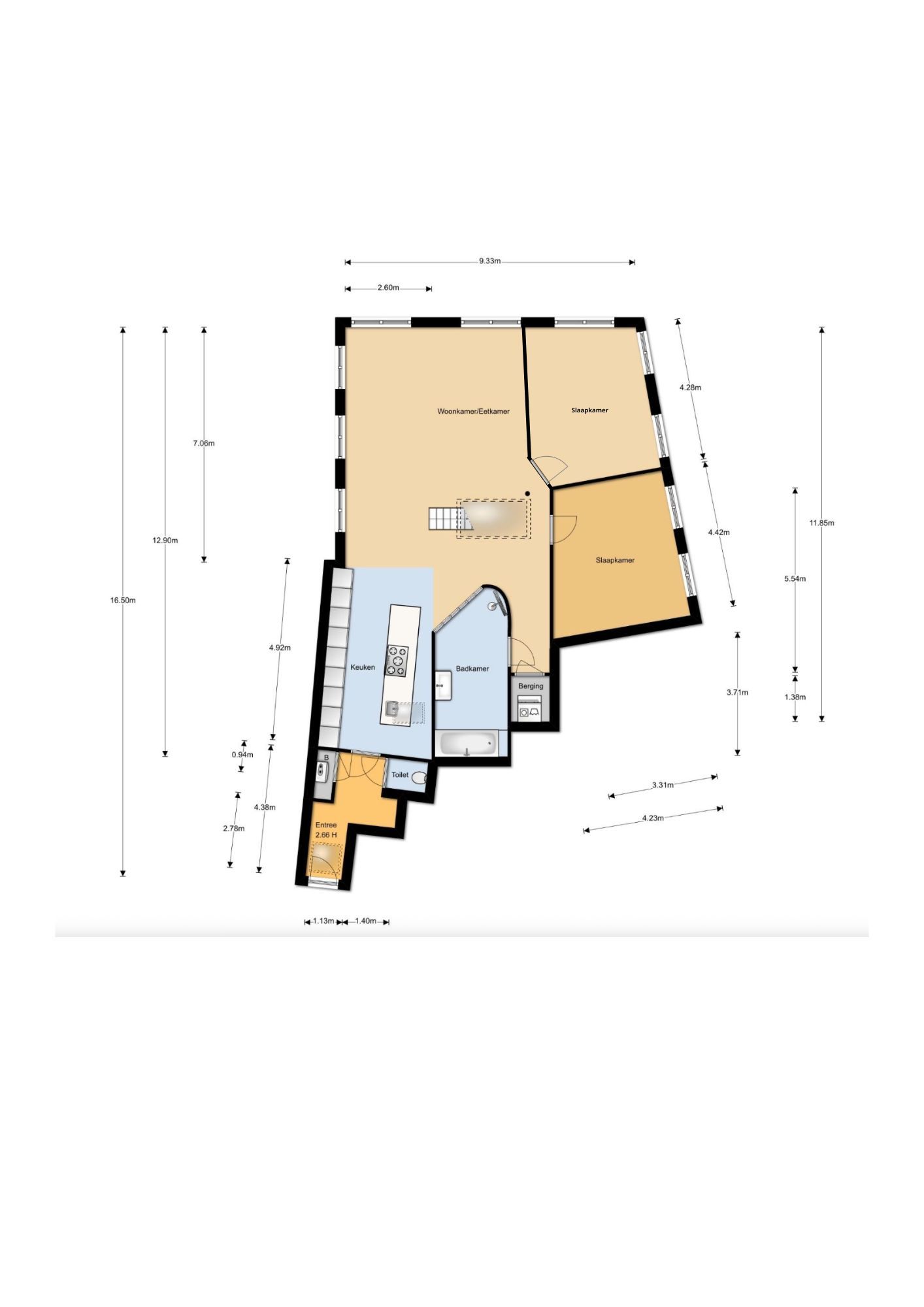 Foto 30 van Lijnbaansgracht 56-E