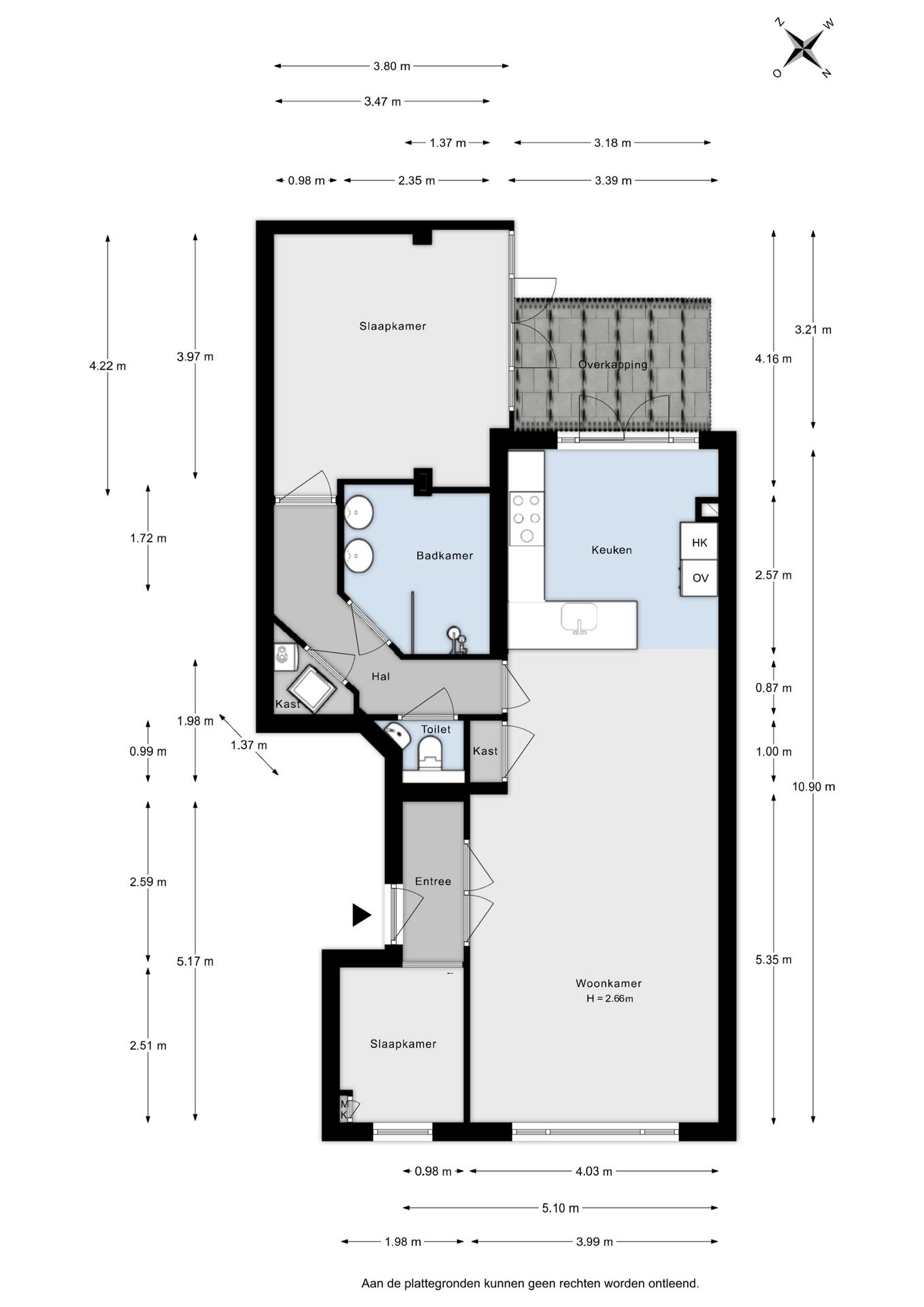 Ground-floor apartment with southwest-facing garden in popular Bomenbuurt — 54