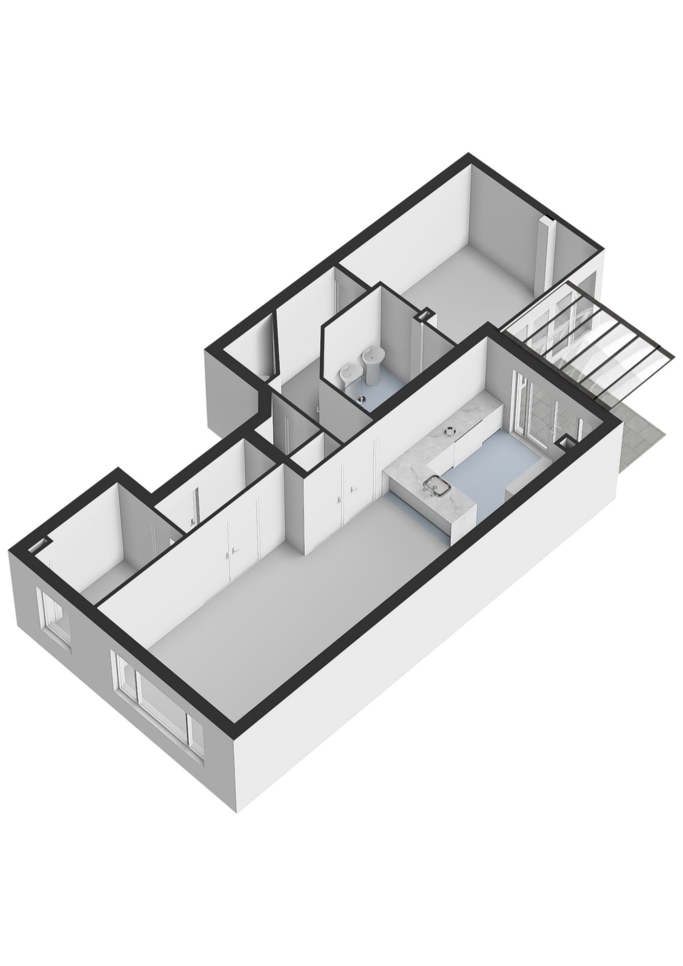 Ground-floor apartment with southwest-facing garden in popular Bomenbuurt — 55