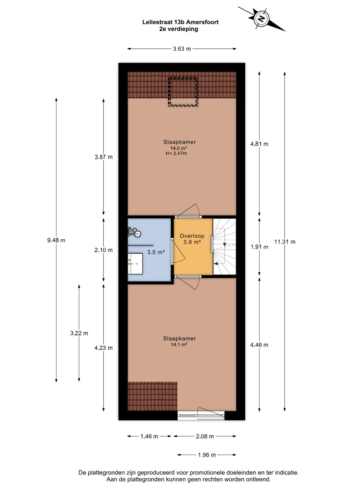 Foto 27 van Leliestraat 13-B