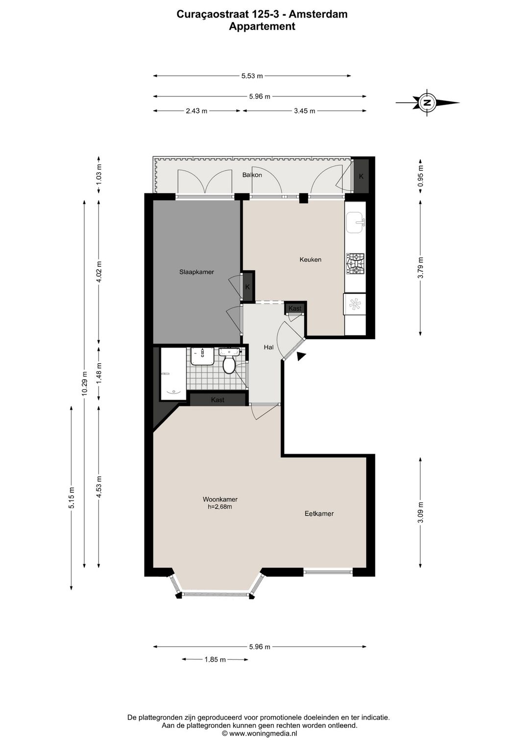 Atmospheric apartment in popular De Baarsjes neighborhood — 31