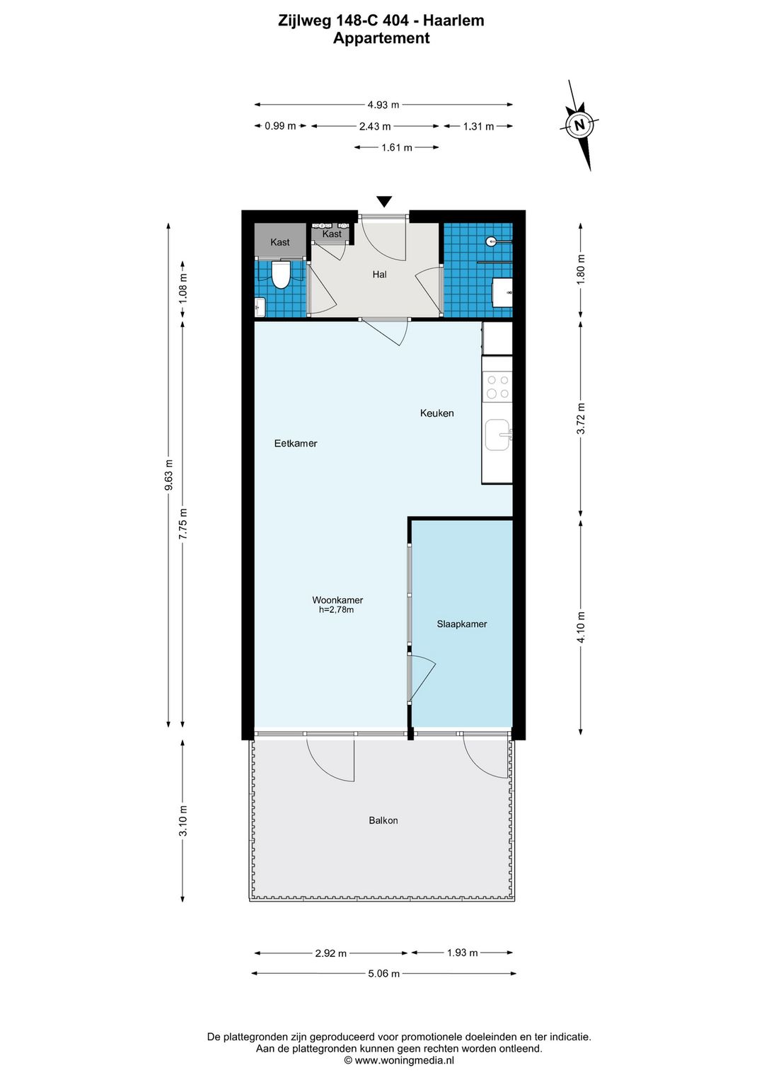 Foto 16 van Zijlweg 148-C404