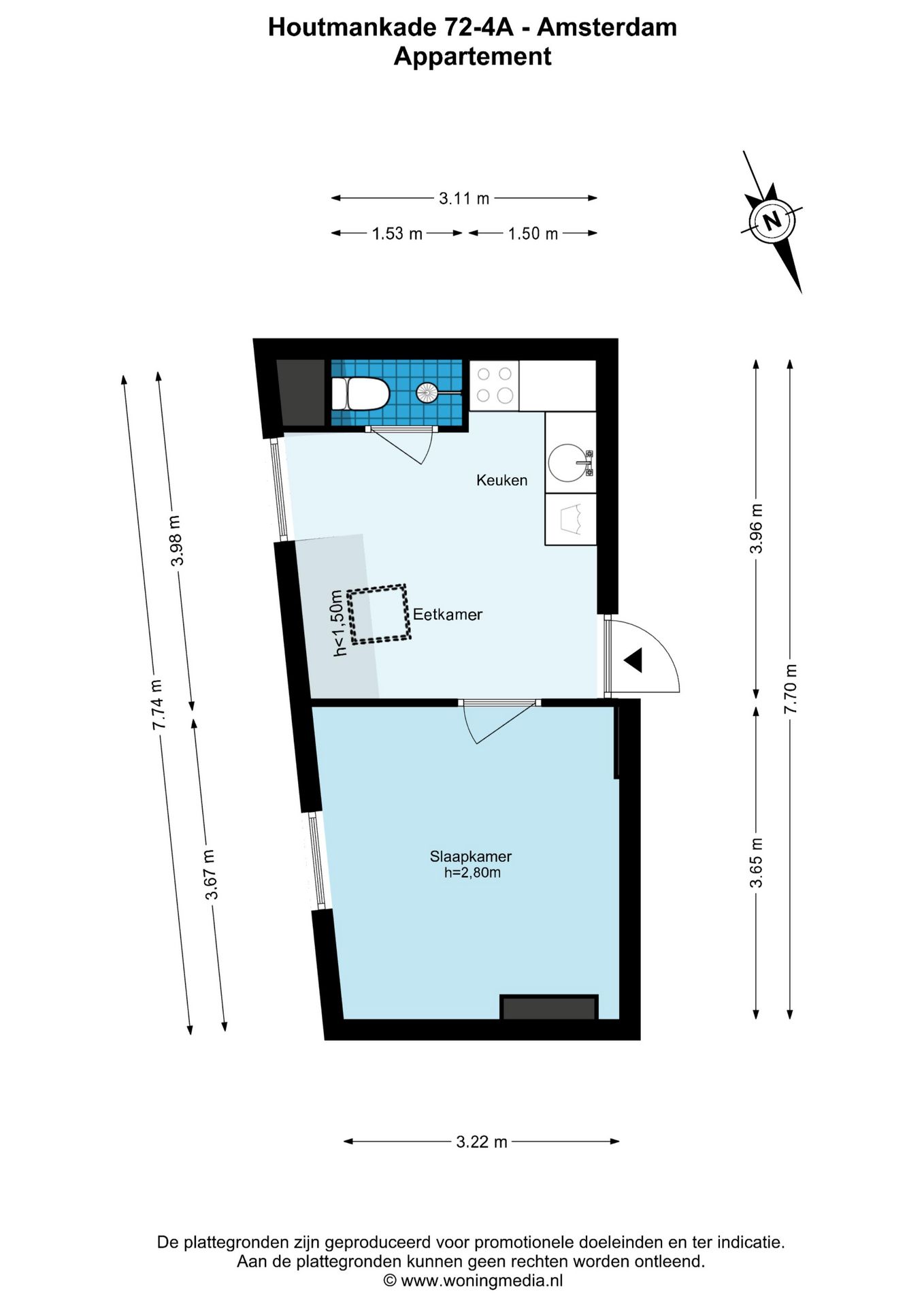 Foto 12 van Houtmankade 72-4A