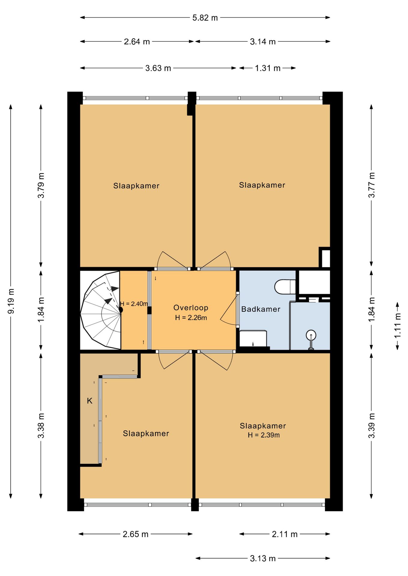 Ready-to-move-in corner home with 4 bedrooms and solar panels — 35