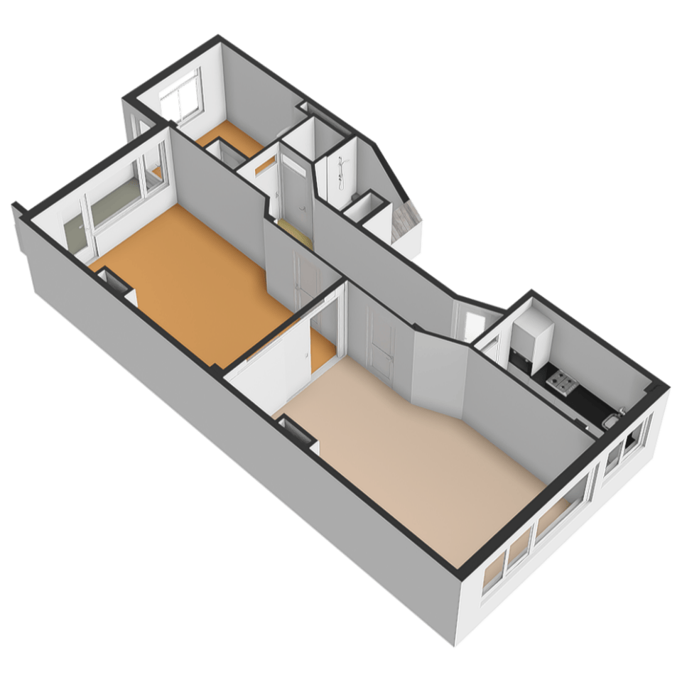 Spacious 3-Room Apartment with Balcony in Popular Blijdorp — 29
