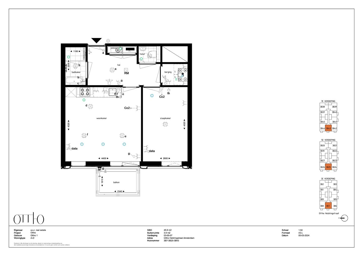 Foto 4 van Ottho Heldringstraat 3-B43