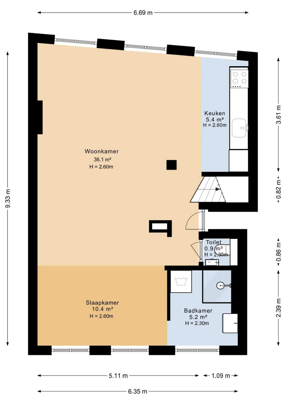 Foto 32 van Groenmarktkade 1-4