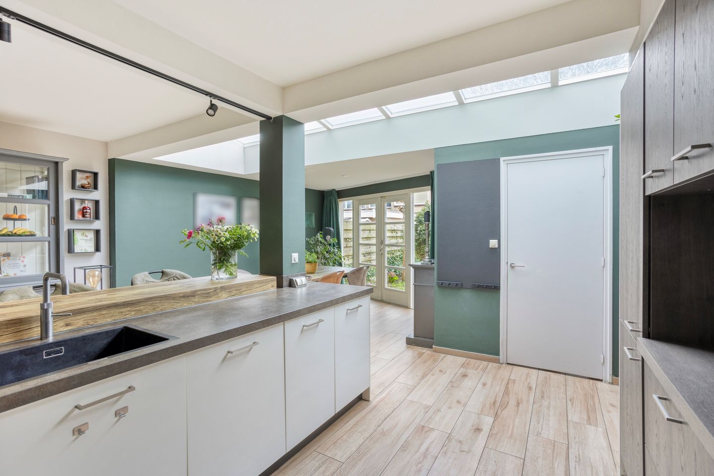 Spacious Extended Corner Home with Skylight in Car-Free Courtyard — 19