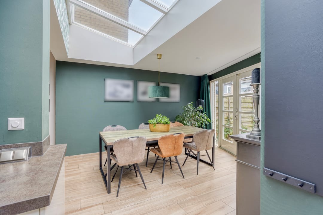 Spacious Extended Corner Home with Skylight in Car-Free Courtyard — 13