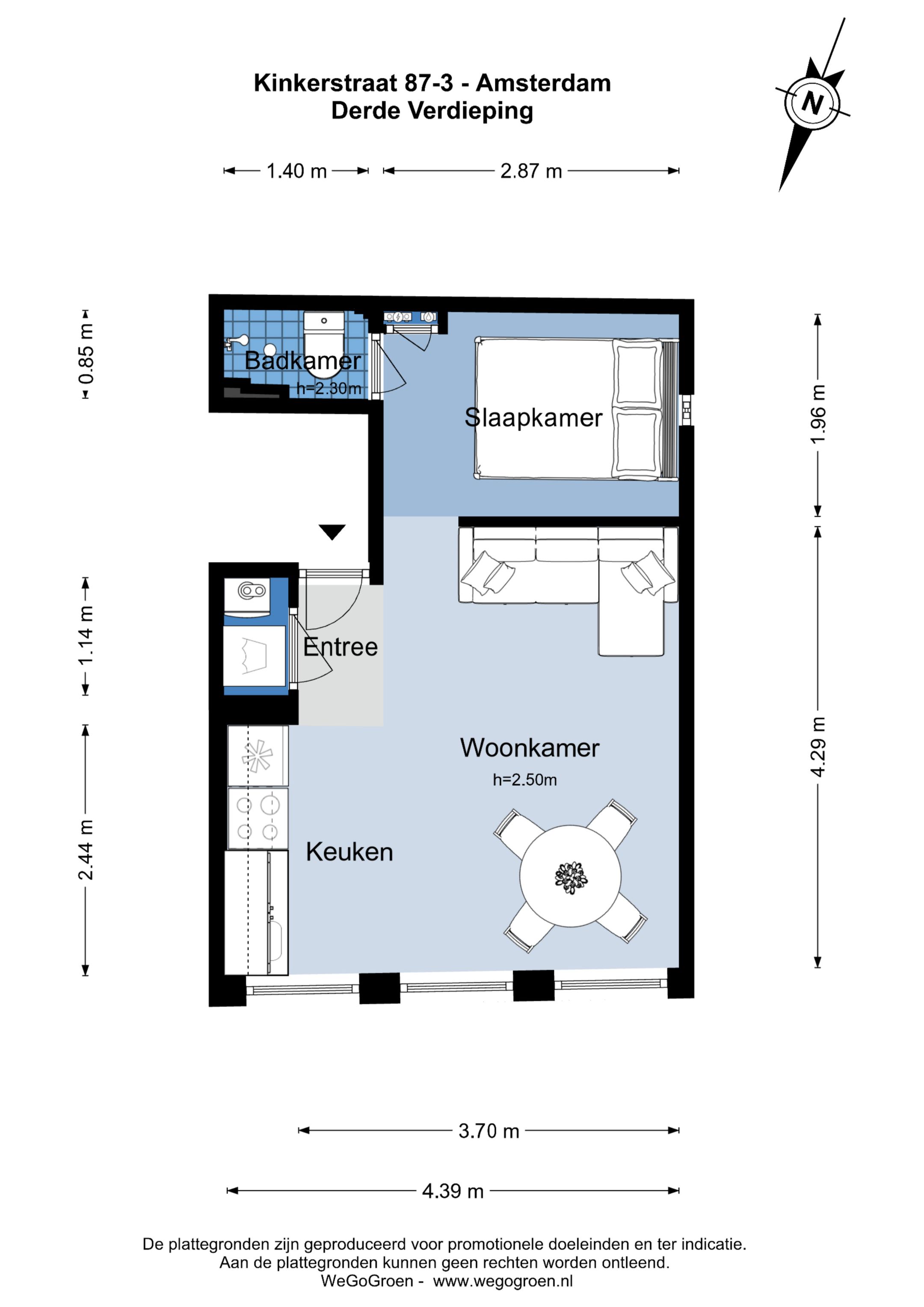 Bright corner apartment with canal view in Amsterdam West — 39