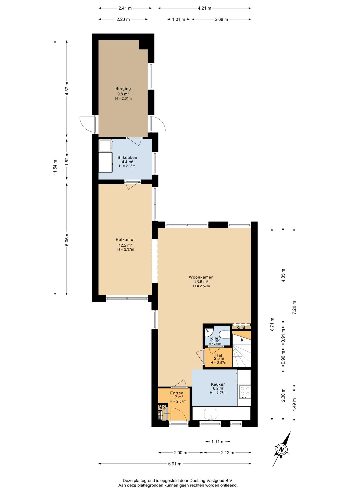 Extended semi-detached house with new kitchen in child-friendly Zuidlaren — 44