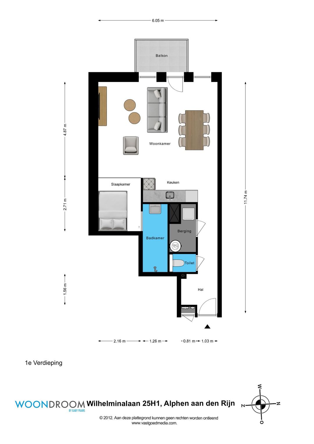 Foto 16 van Wilhelminalaan 25-H1