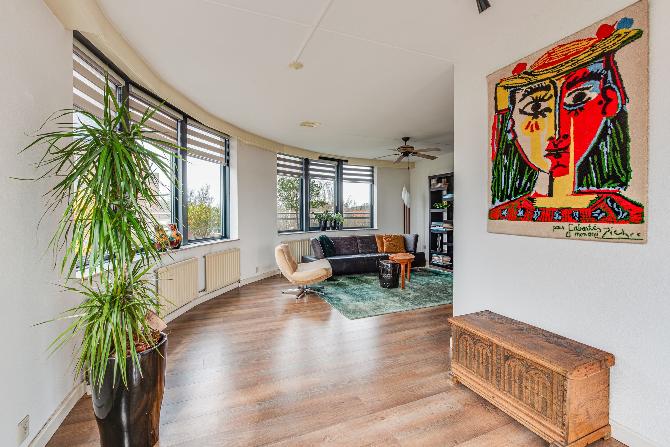 Bright top-floor apartment with stunning roof terrace and panoramic views in Hilversum — 12