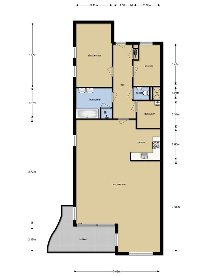 Photo 2 of Oostersingel 76-K