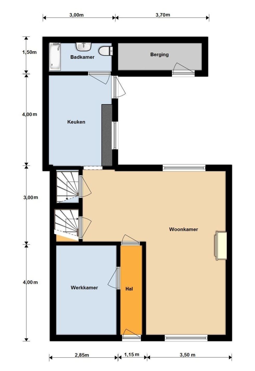 Semi-detached home with renovation potential in central Weert — 16