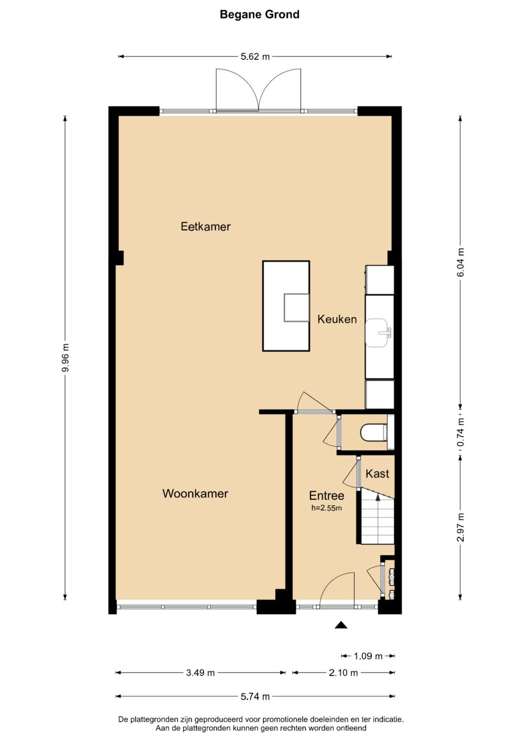 Spacious Family Home with Modern Interior, Garage and Sunny Backyard in Heiloo — 37