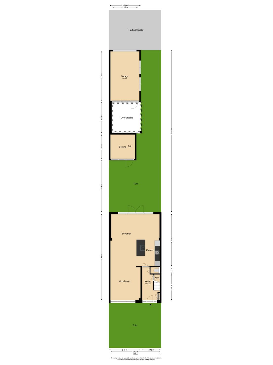 Spacious Family Home with Modern Interior, Garage and Sunny Backyard in Heiloo — 38