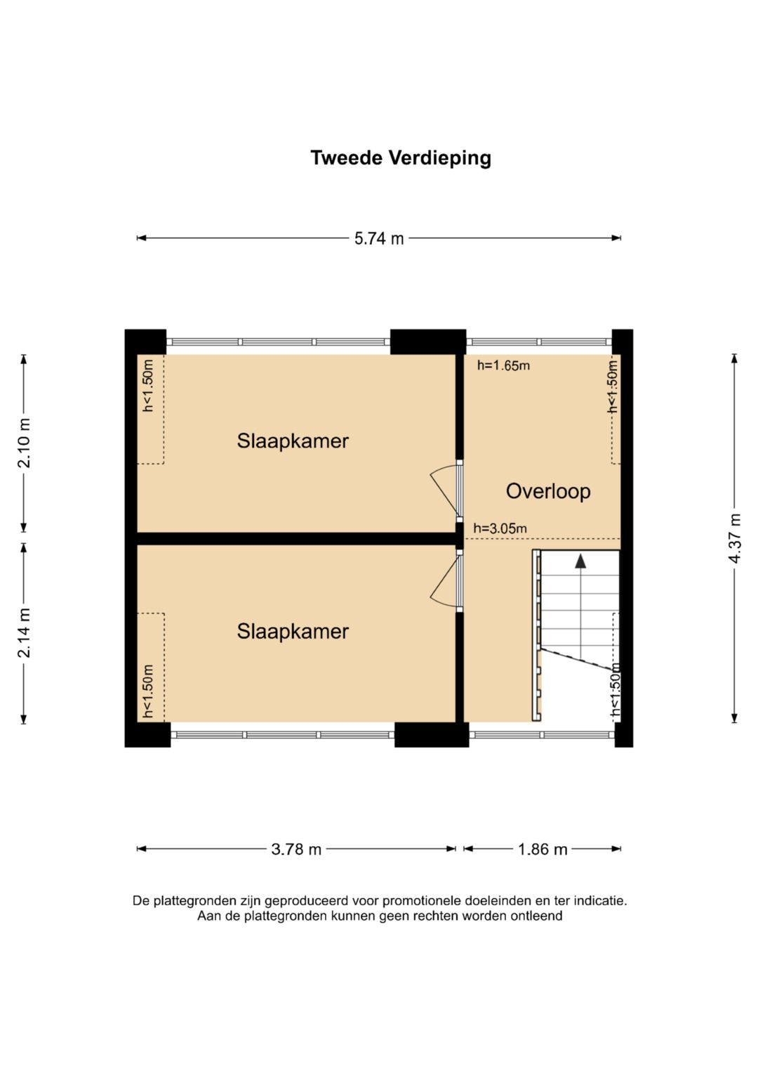 Spacious Family Home with Modern Interior, Garage and Sunny Backyard in Heiloo — 40