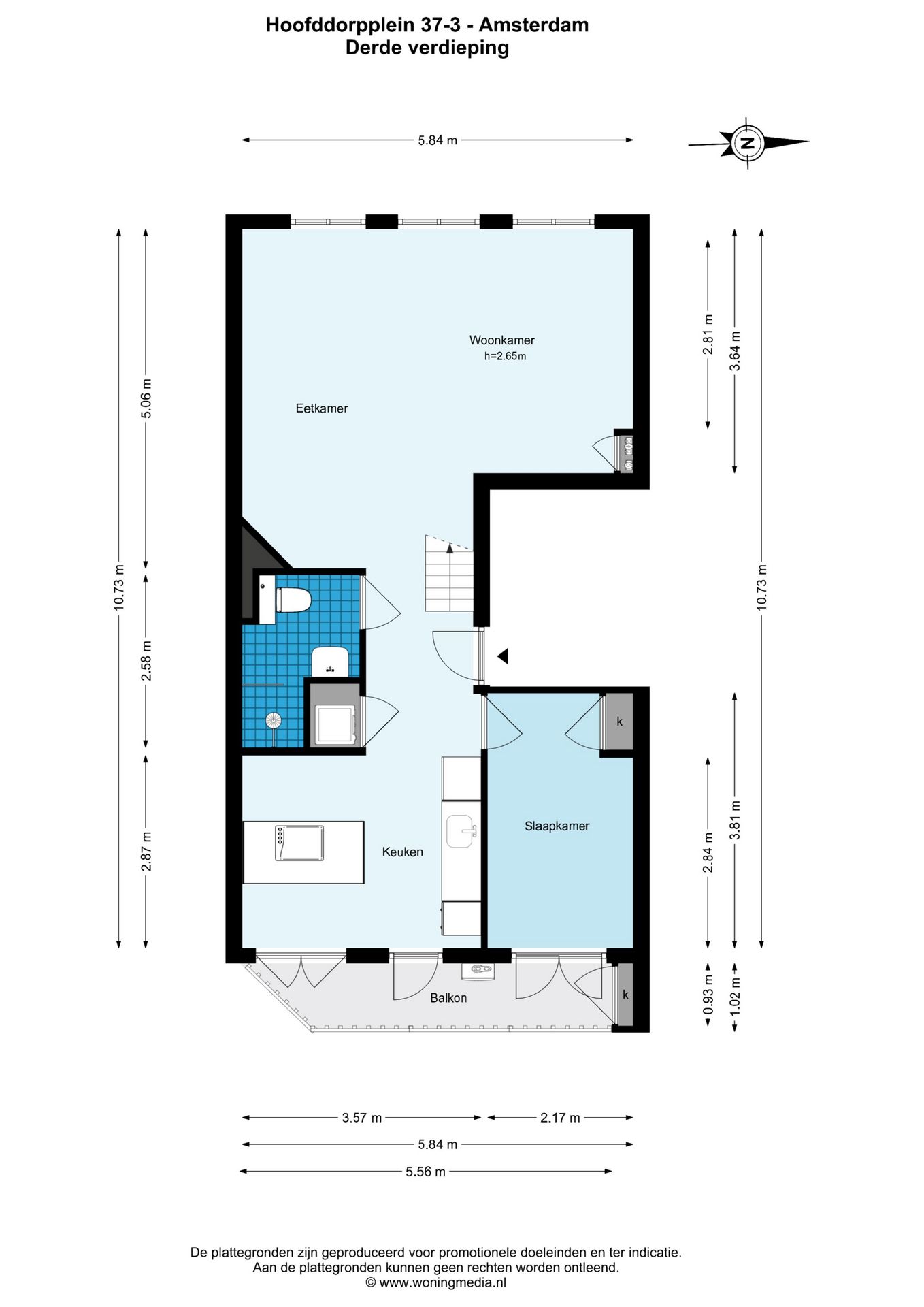 Foto 27 van Hoofddorpplein 37-3