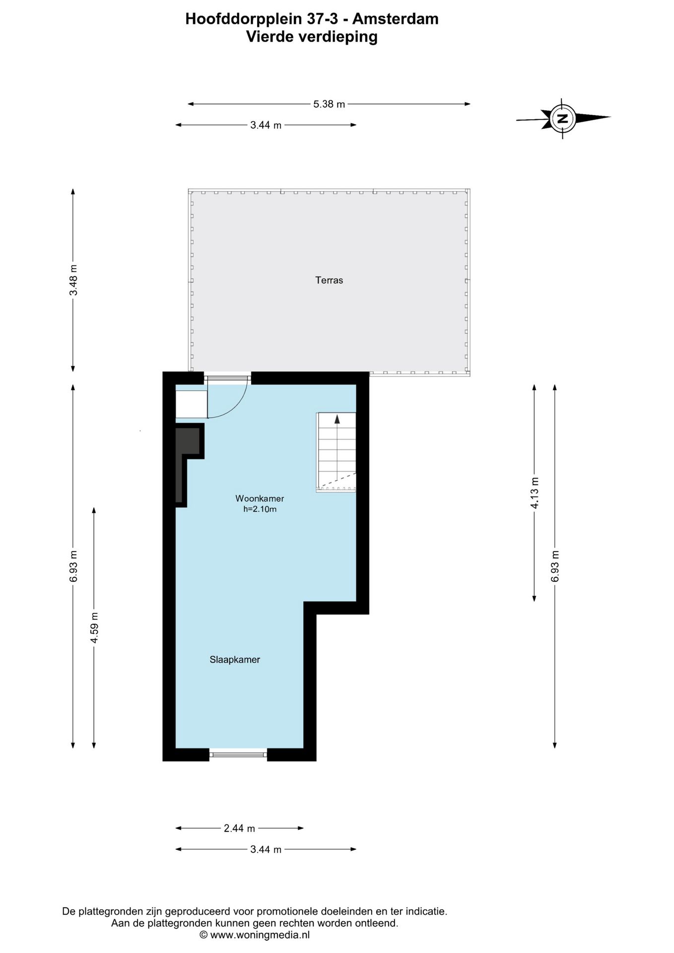 Foto 30 van Hoofddorpplein 37-3