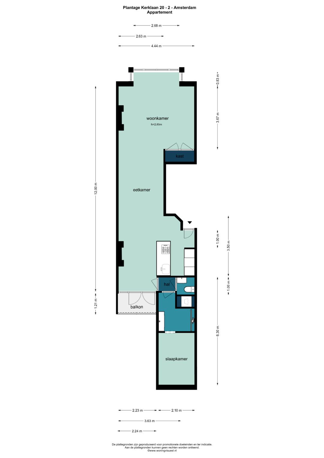 Beautiful apartment in the green Plantage neighborhood of Amsterdam — 31