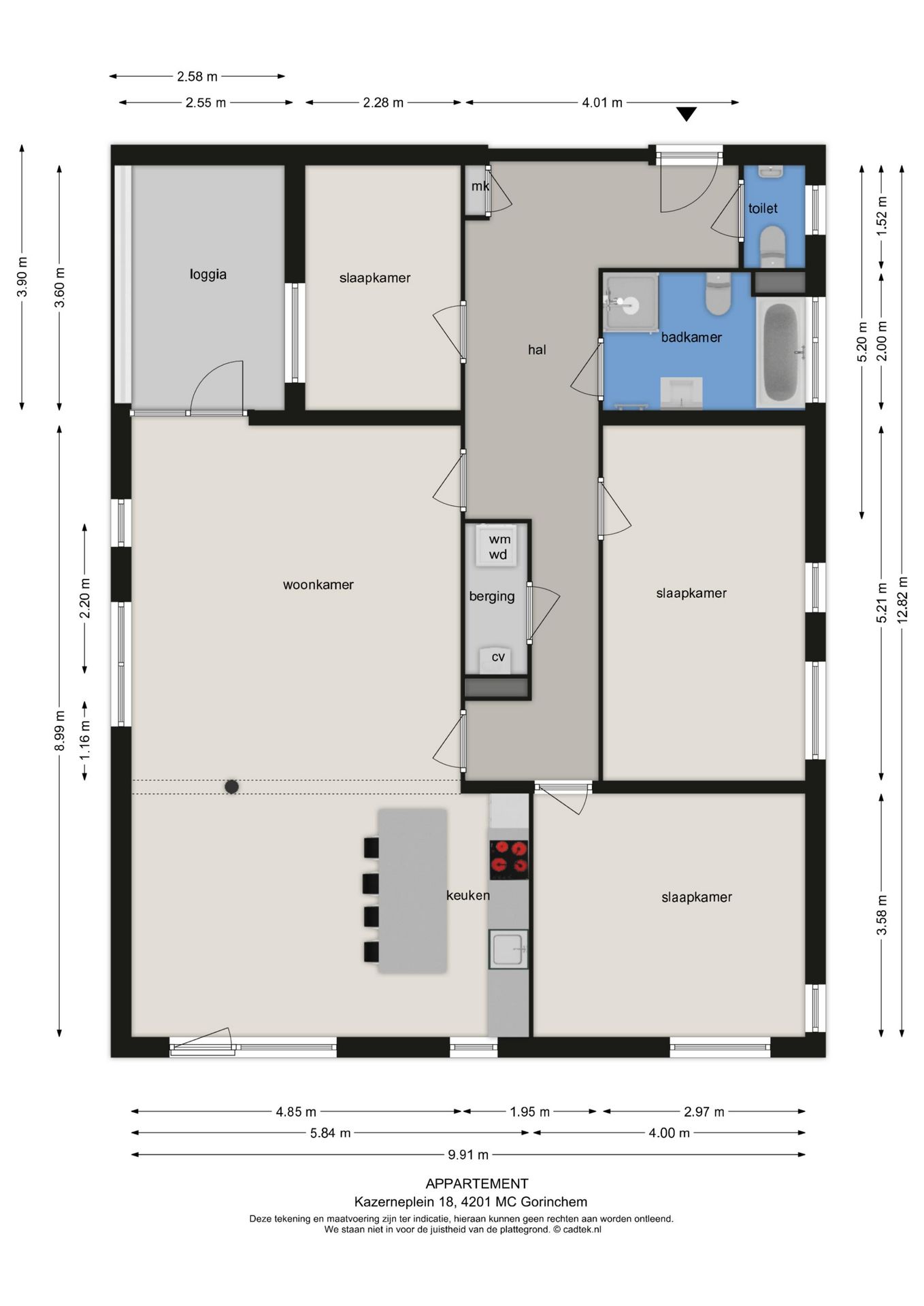City living with south-facing loggia and private parking — 18
