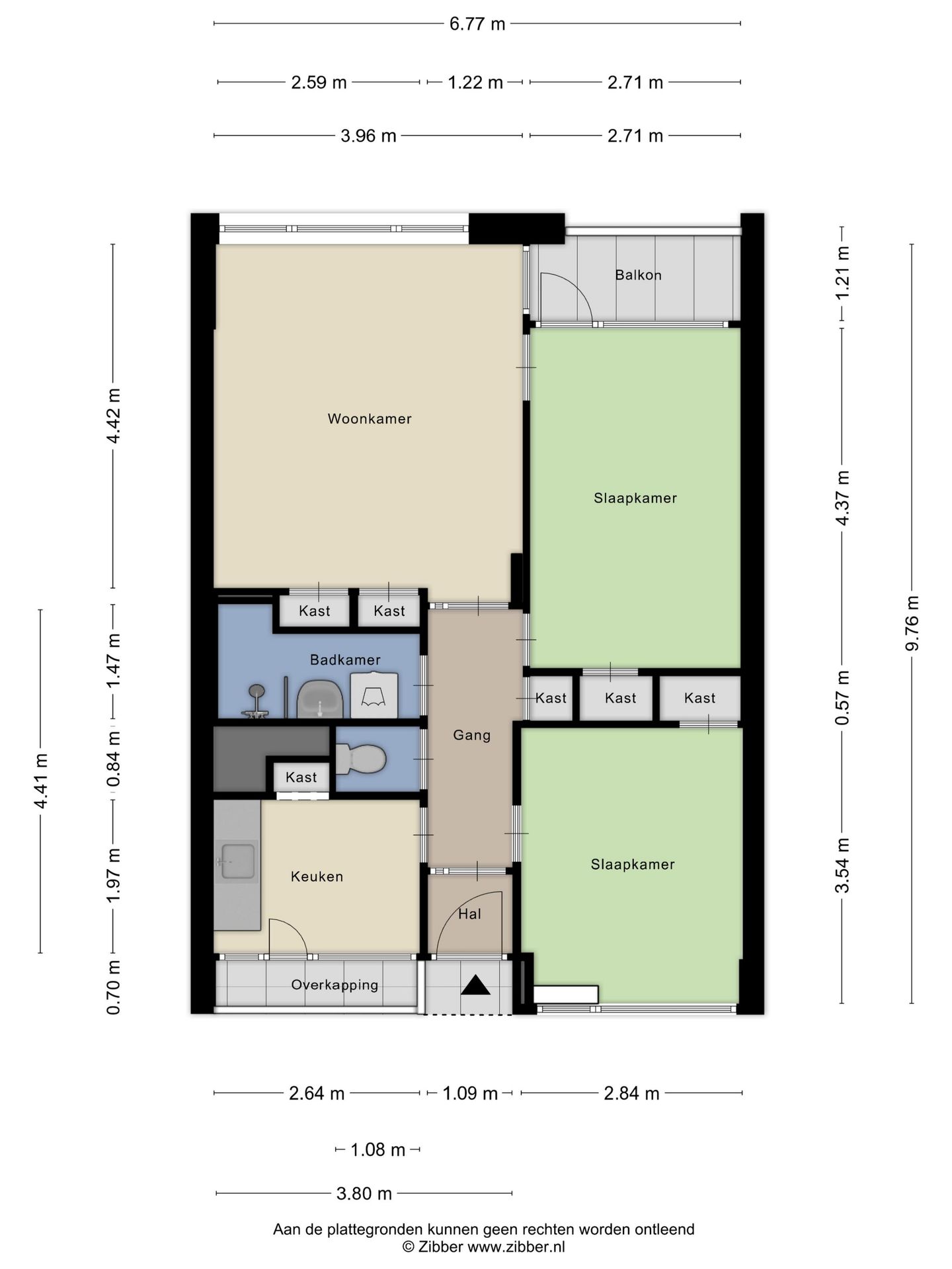 Spacious 3-room apartment with sunny southwest balcony on the 7th floor — 25