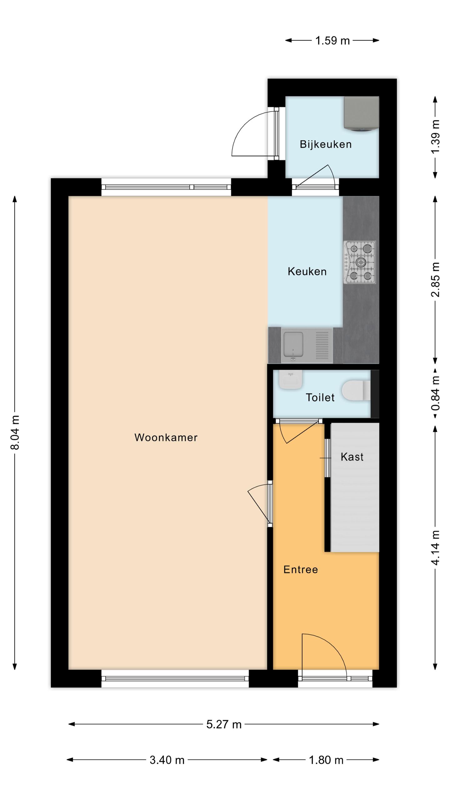 Spacious corner home with new foundation and five bedrooms in Rosmolenbuurt — 35