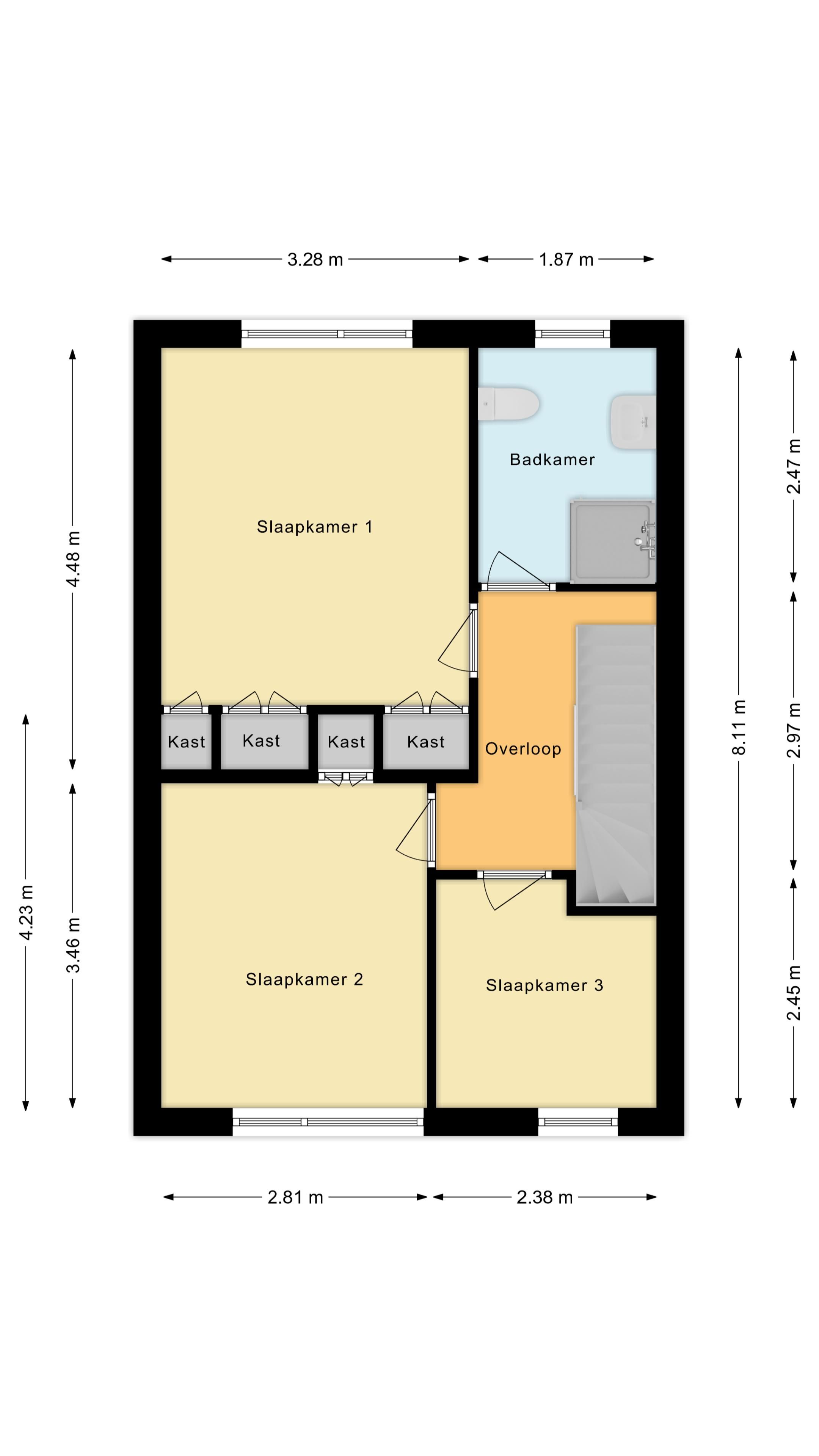 Spacious corner home with new foundation and five bedrooms in Rosmolenbuurt — 36
