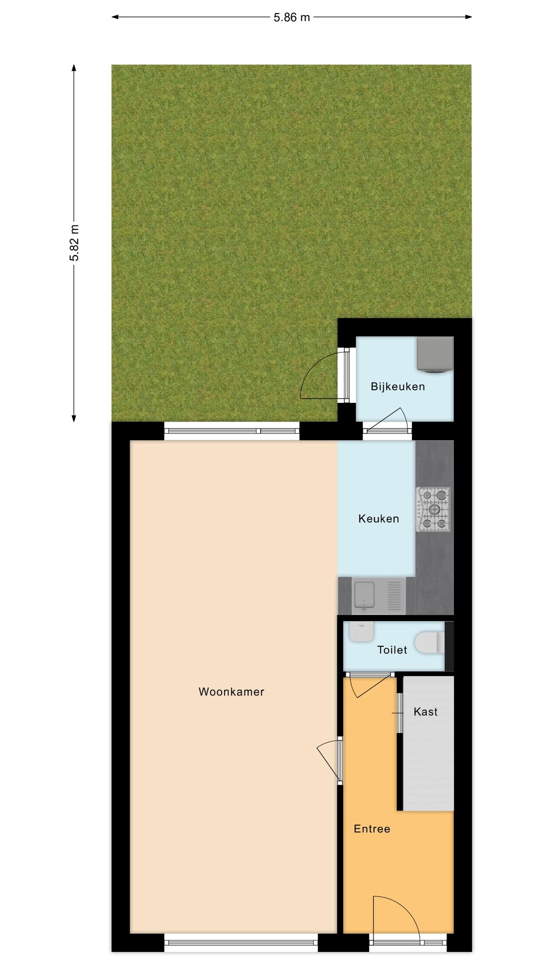 Spacious corner home with new foundation and five bedrooms in Rosmolenbuurt — 38