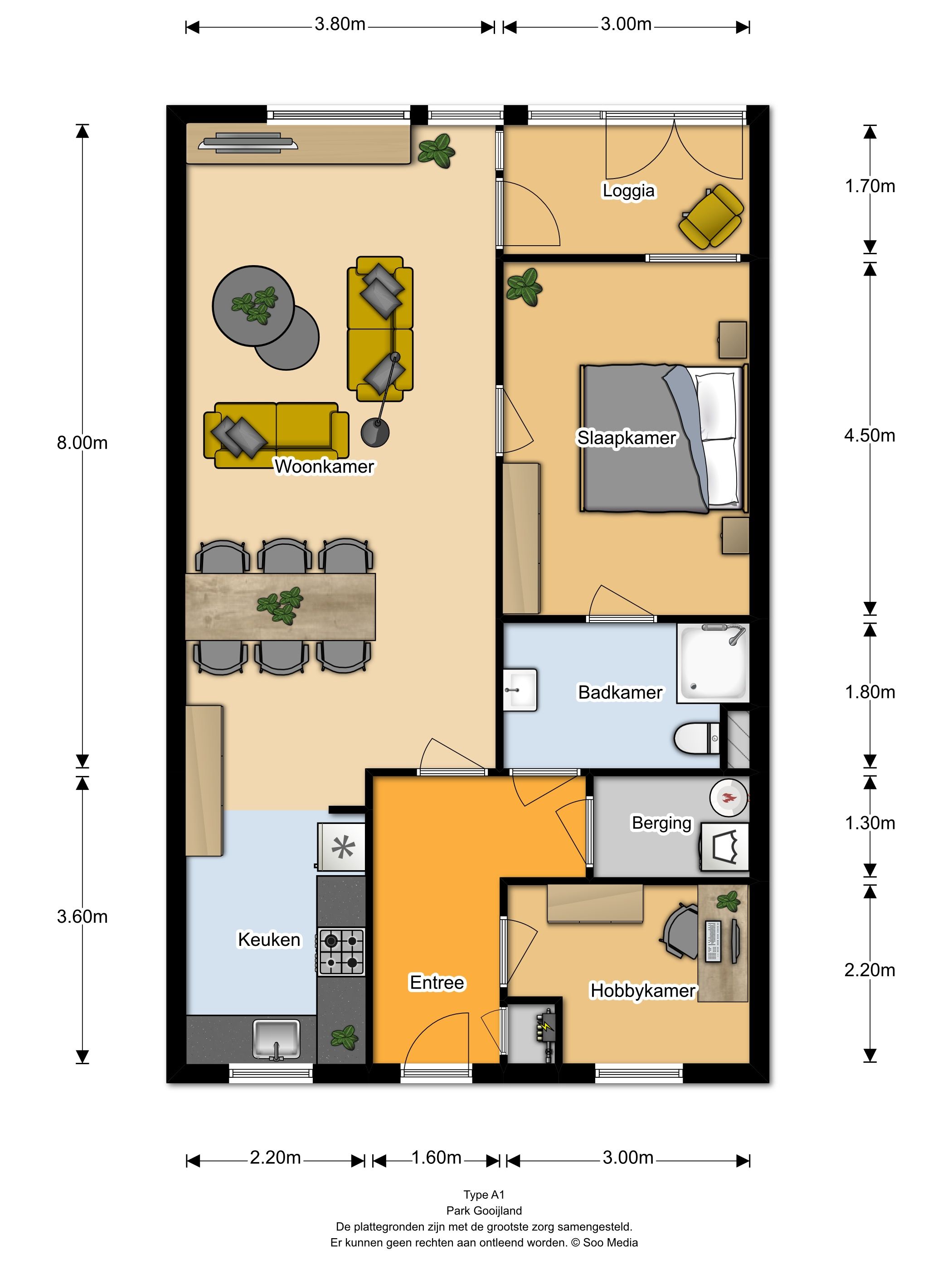 Foto 24 van Bloemendalsweg 3-F6