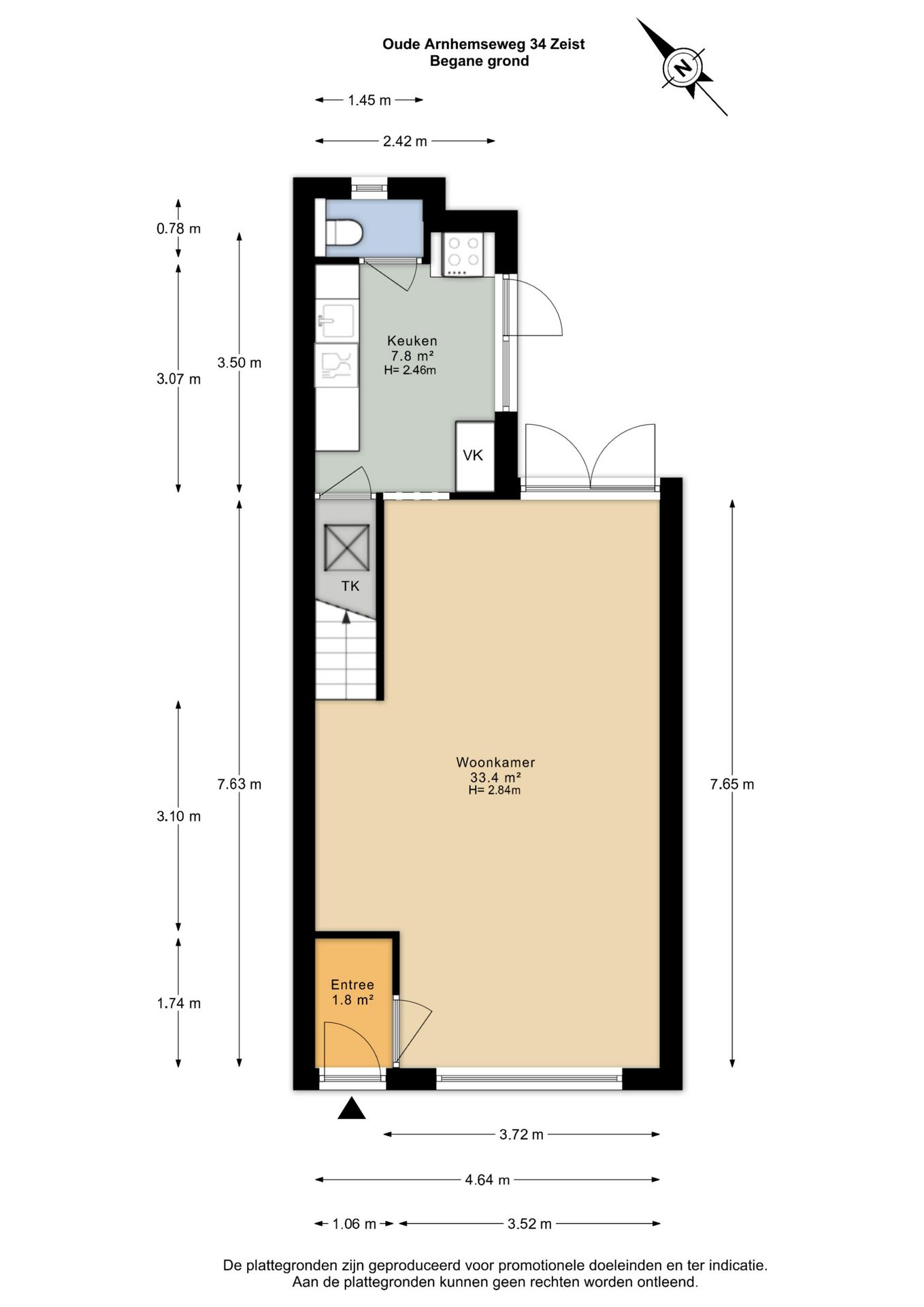 Pre-War Terraced House with Potential in Zeist — 29