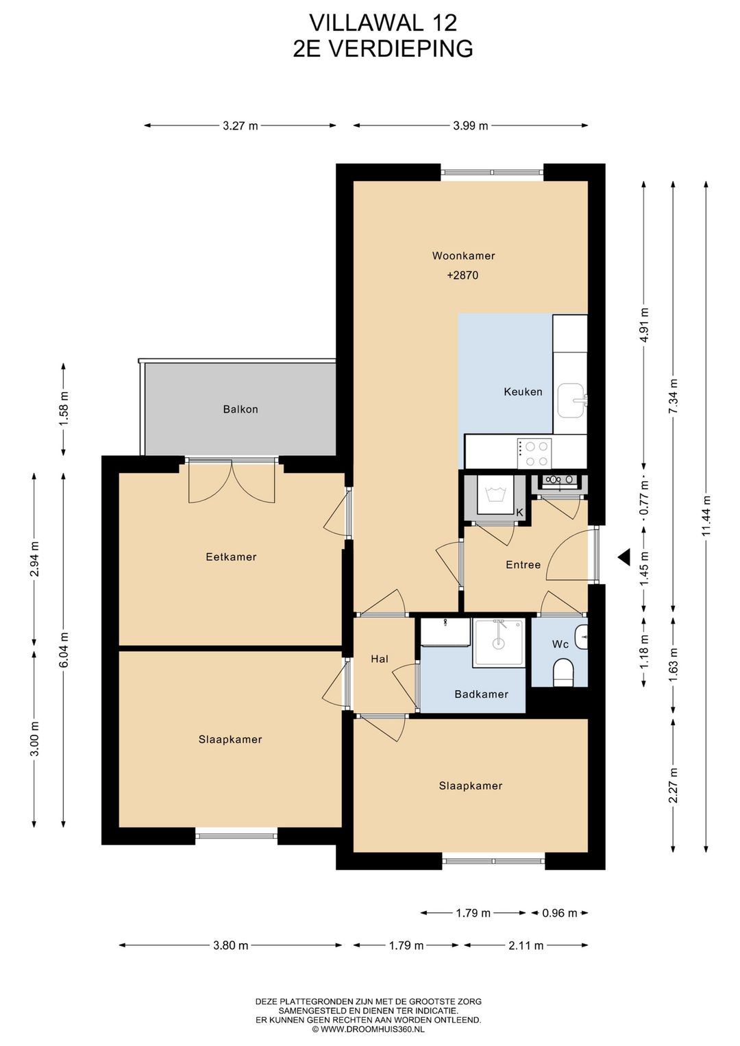 Bright Corner Apartment with South-Facing Balcony Near City Center — 26