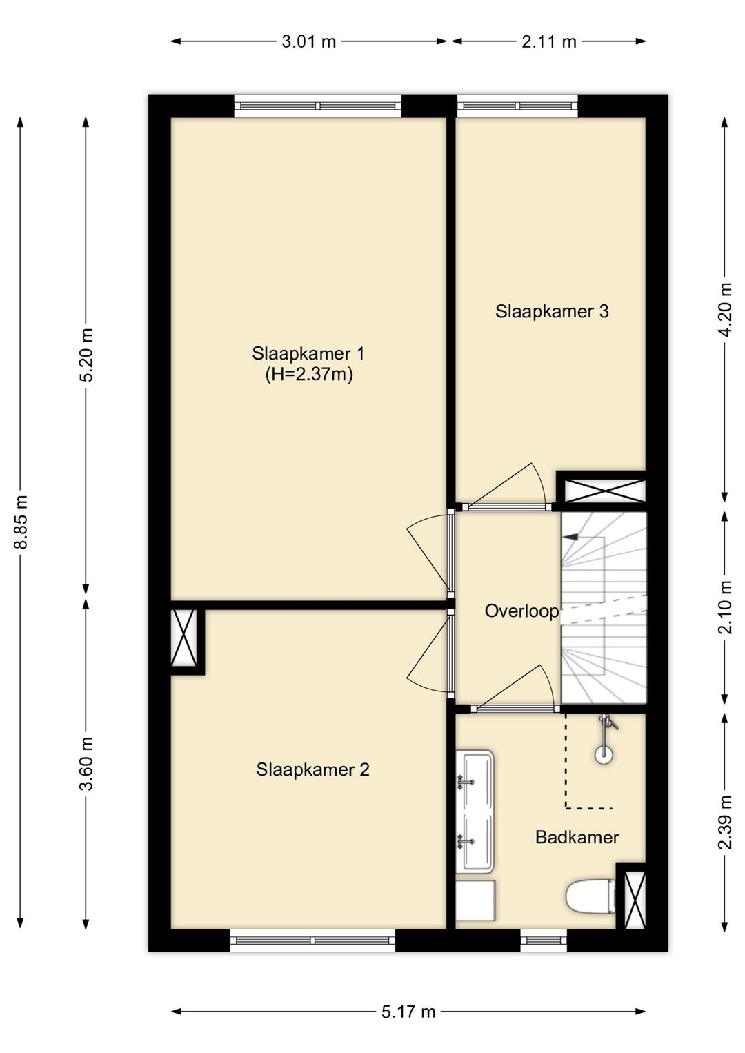 Renovated Terraced House with Deep Garden Near Haringvliet — 41
