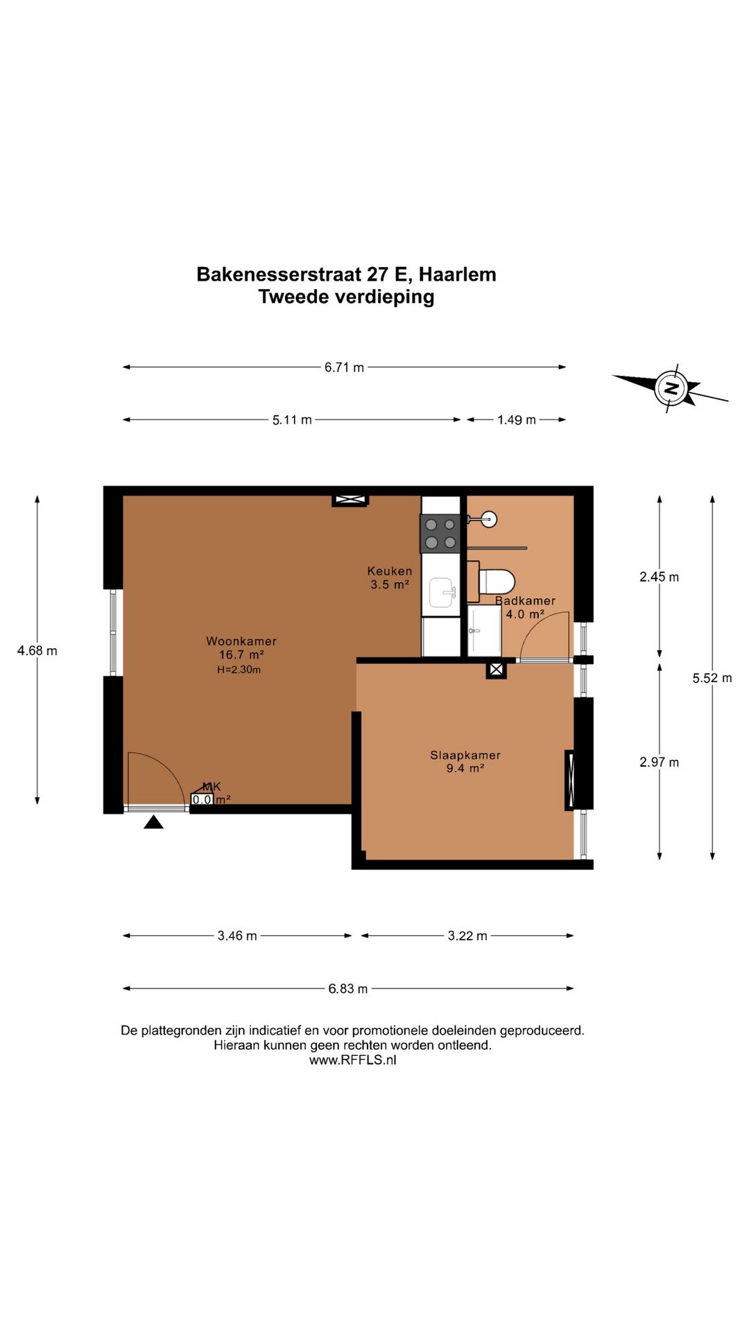 Foto 32 van Bakenesserstraat 27-E