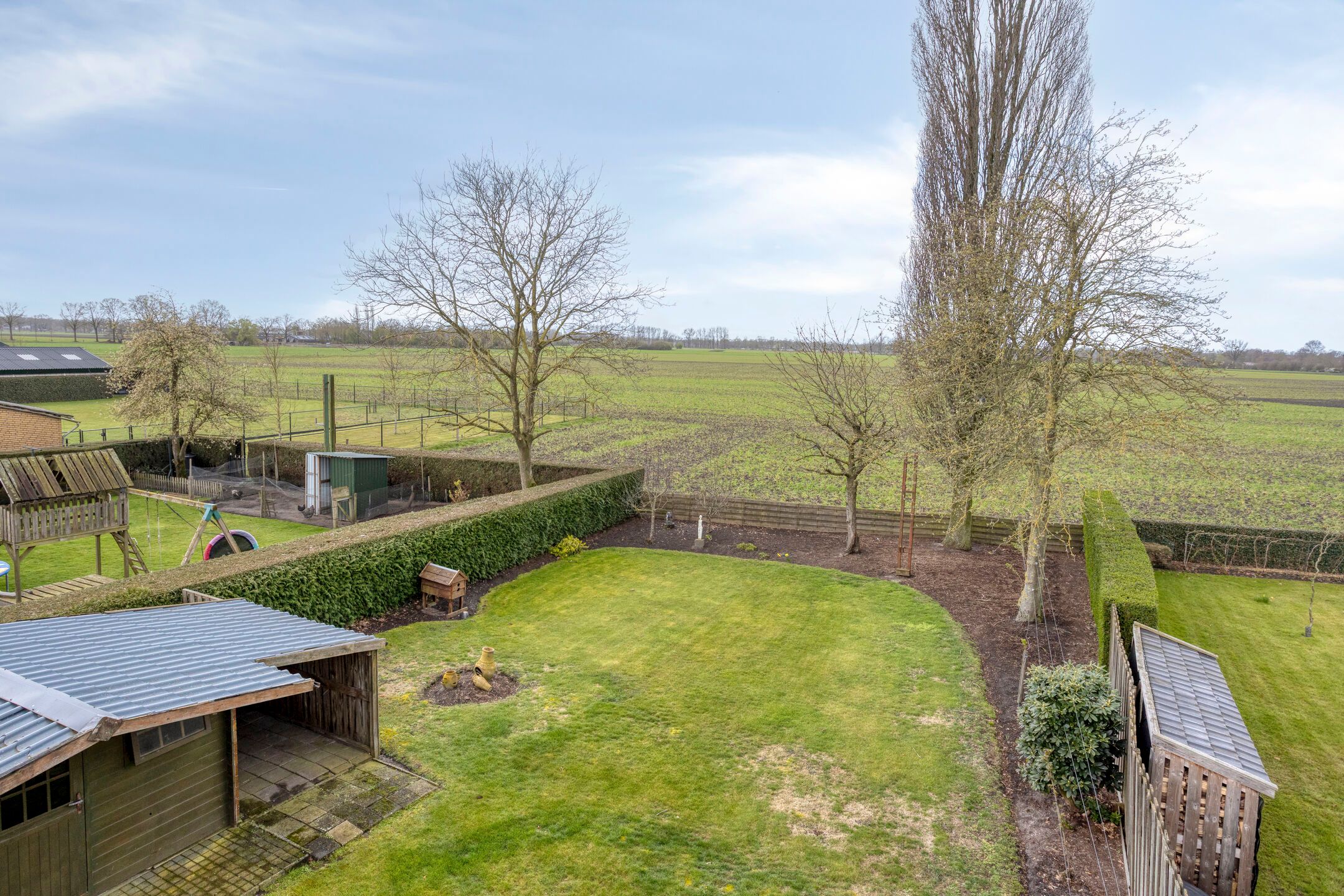 Semi-detached home with garage and countryside views in Oploo — 42