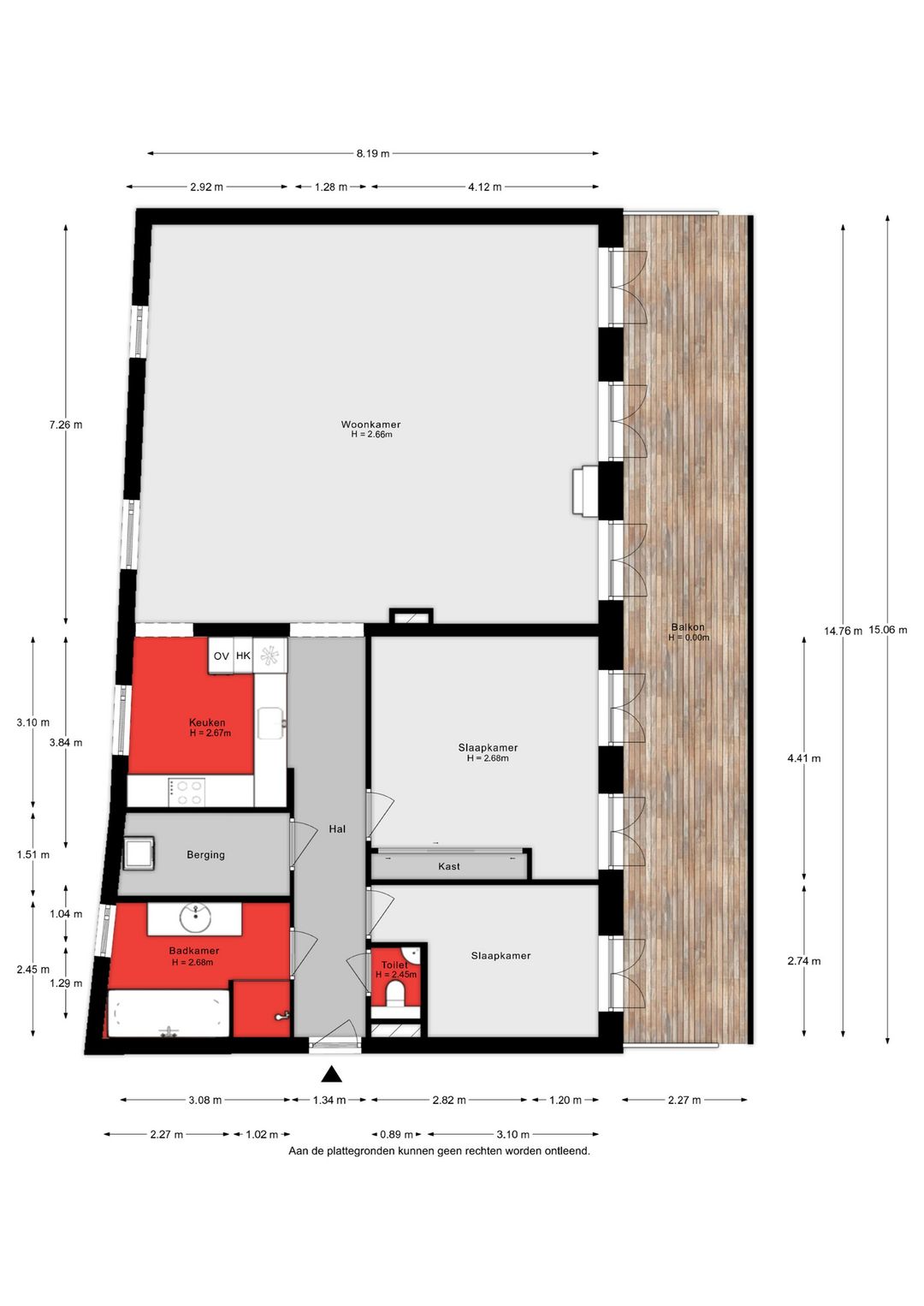 Spacious apartment with unique roof terrace in Papendrecht — 61