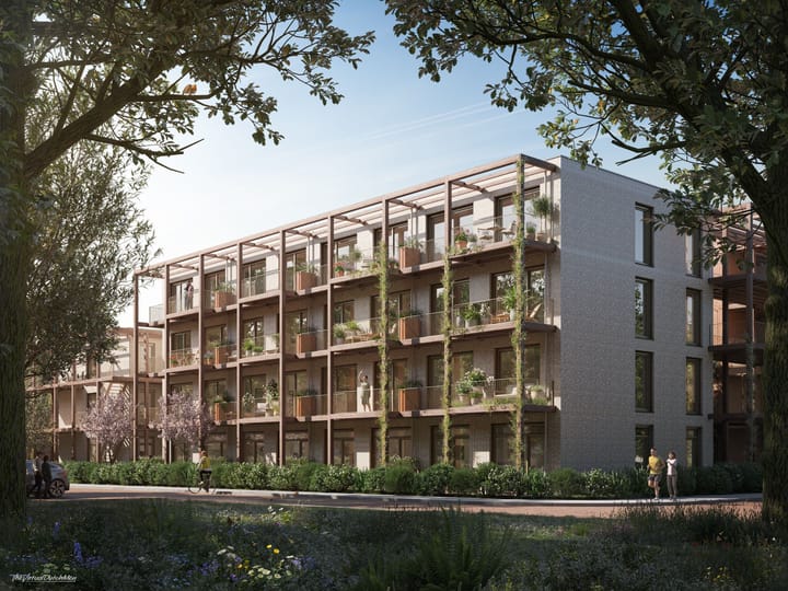 Foto 2 van Hoekappartement (Bouwnr. C.0.01)