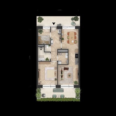 Foto 5 van Appartement Vaste Indeling (Bouwnr. C.0.07)