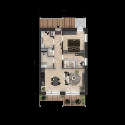 Foto 4 van Appartement Vaste Indeling (Bouwnr. C.1.02)