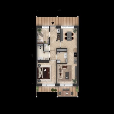 Foto 8 van Appartement Flexibele indeling (Bouwnr. C.2.13)