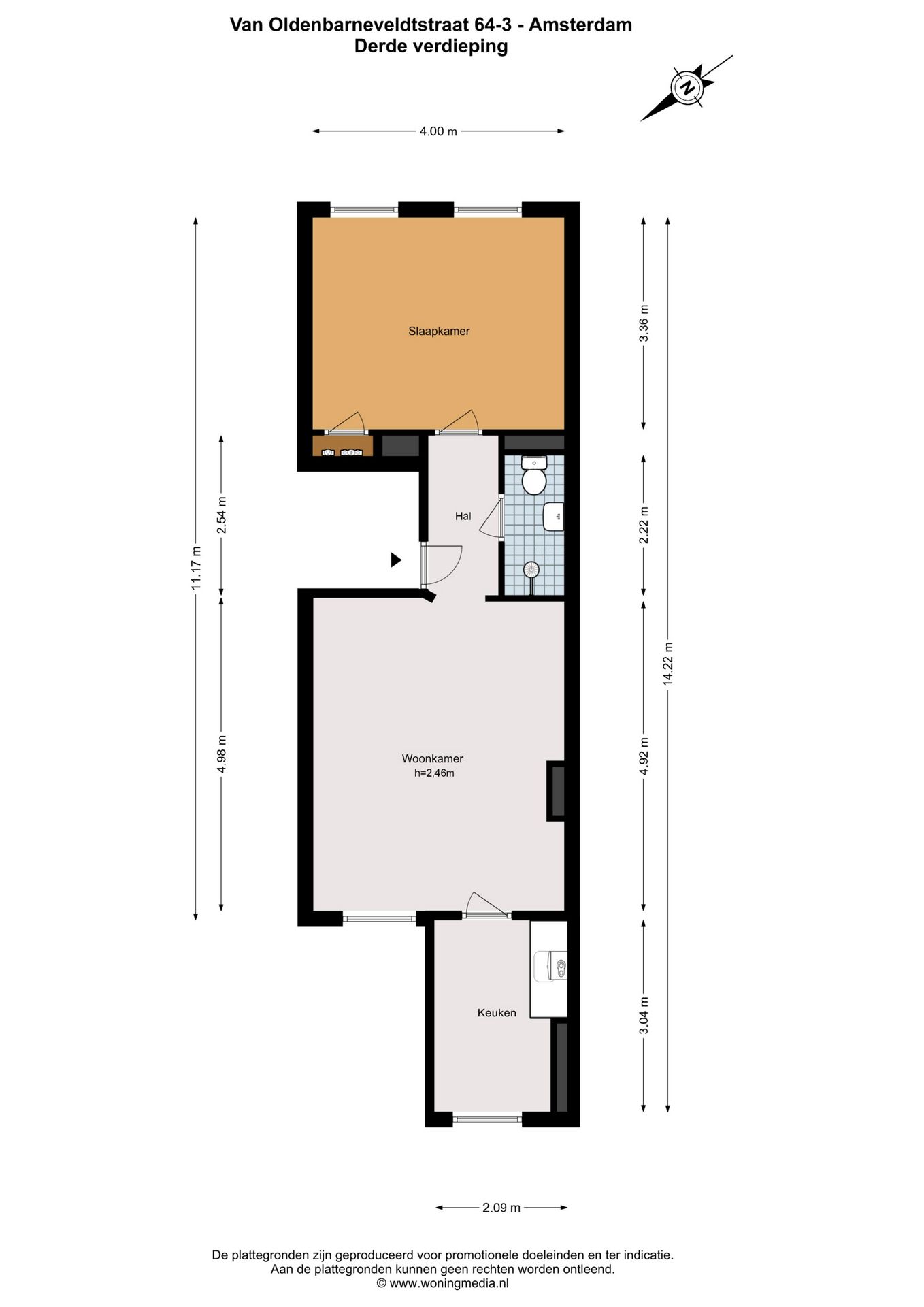Photo 19 of Van Oldenbarneveldtstraat 64-3