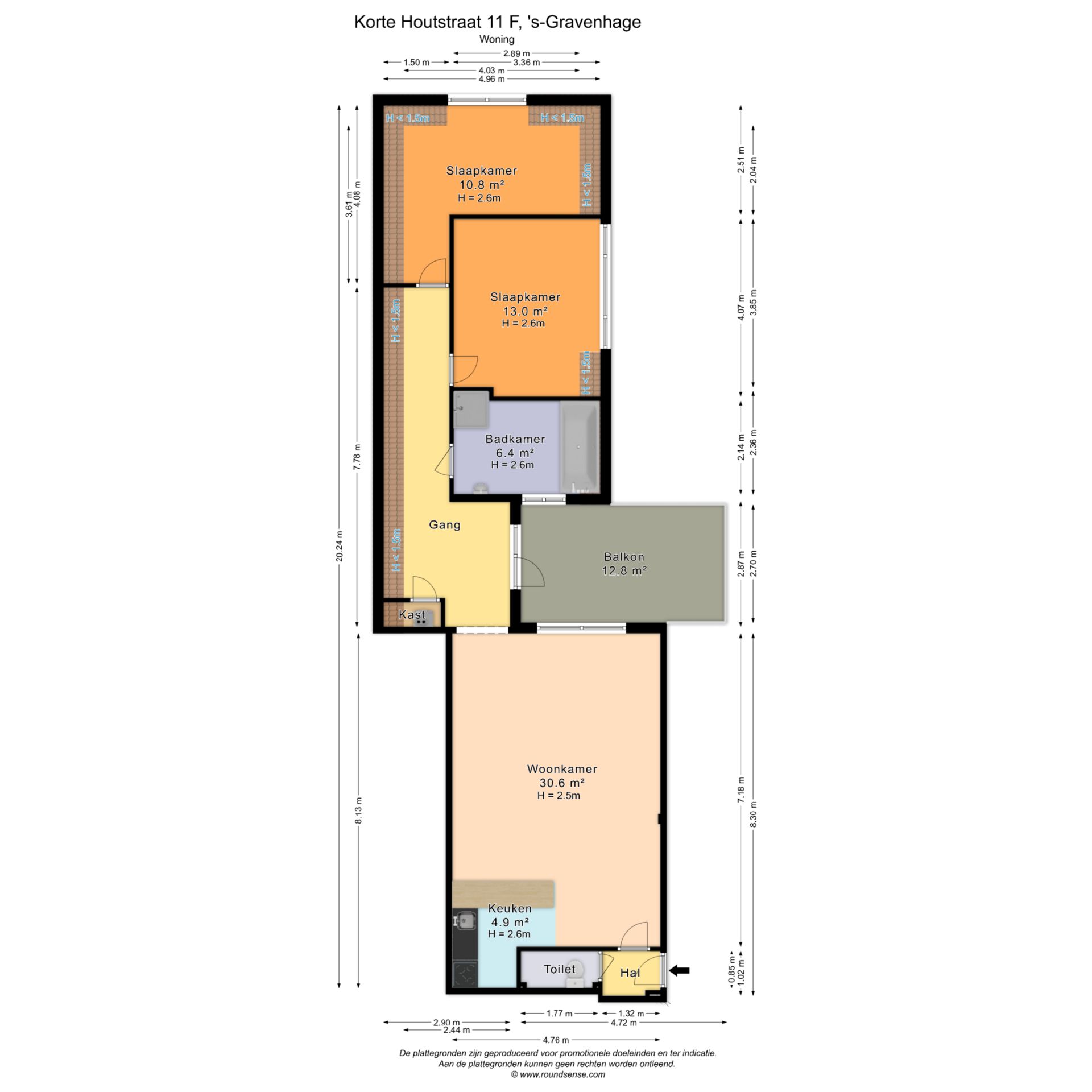 Foto 24 van Korte Houtstraat 11-F