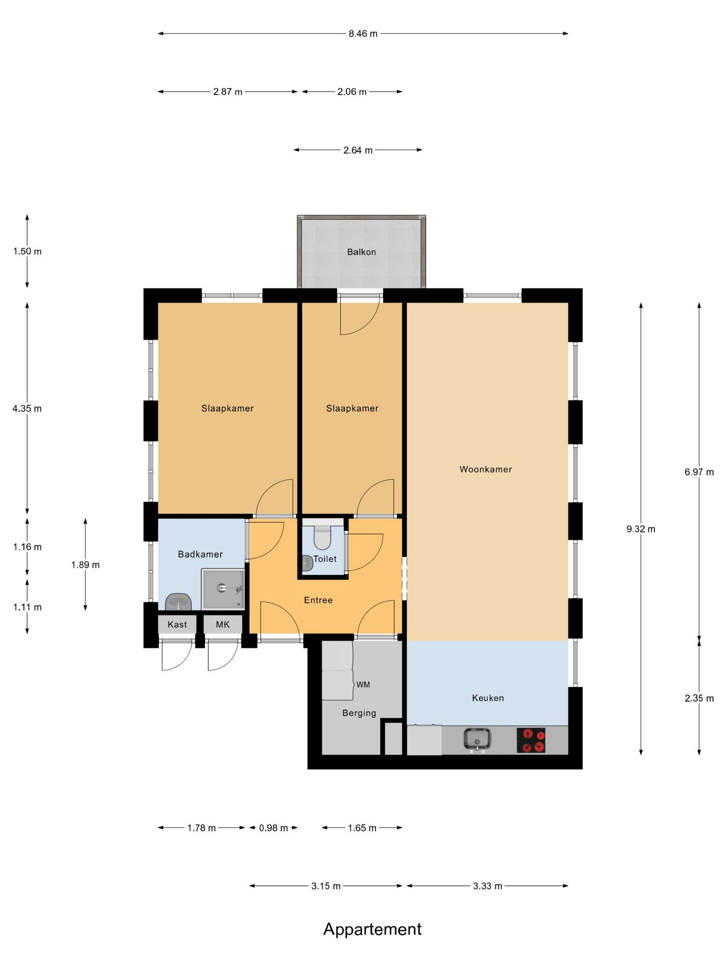 Modern Sustainable Apartment in Characteristic Farmhouse Complex — 35