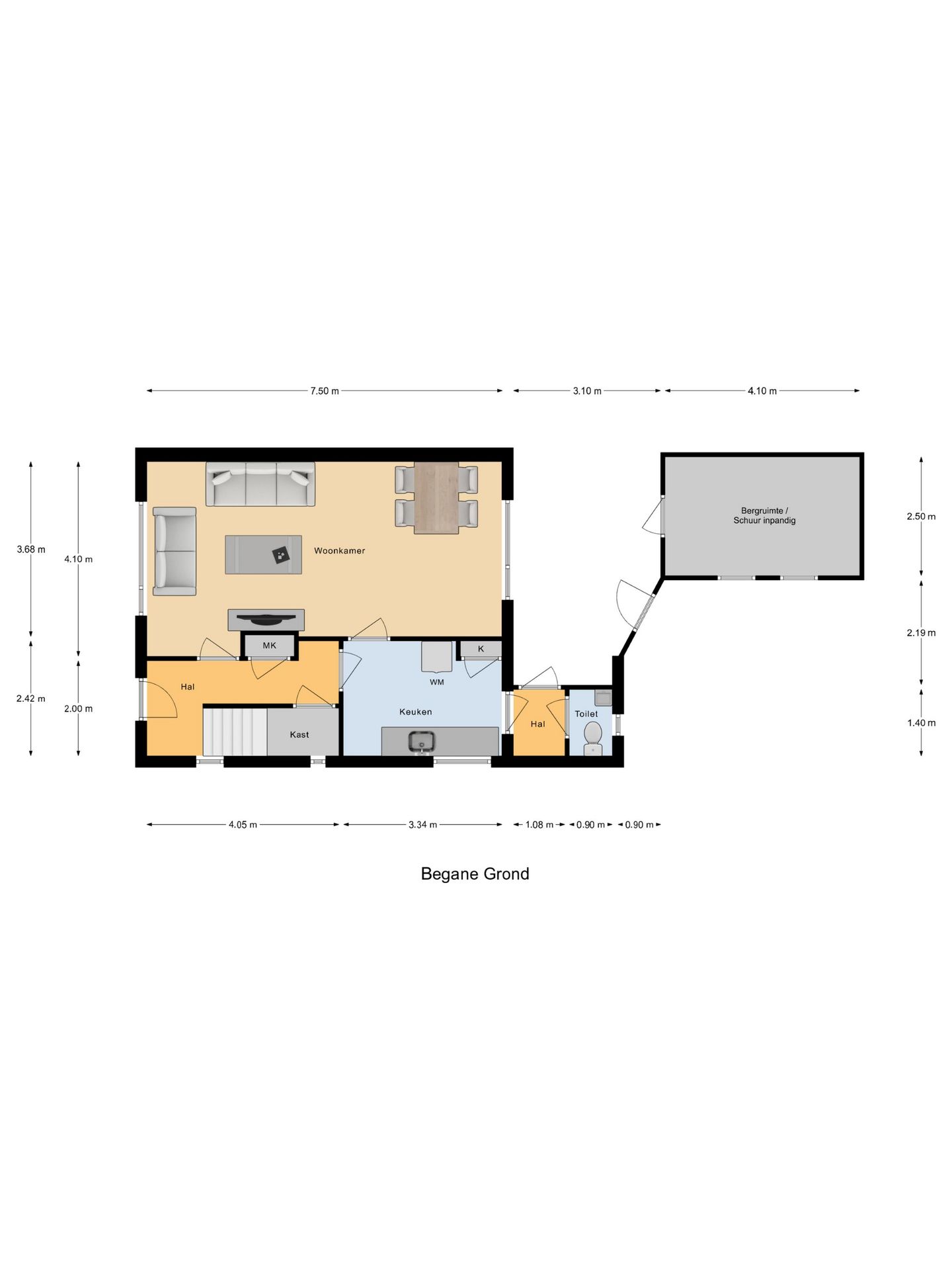 Charming semi-detached house with garden in Meliskerke village center — 40