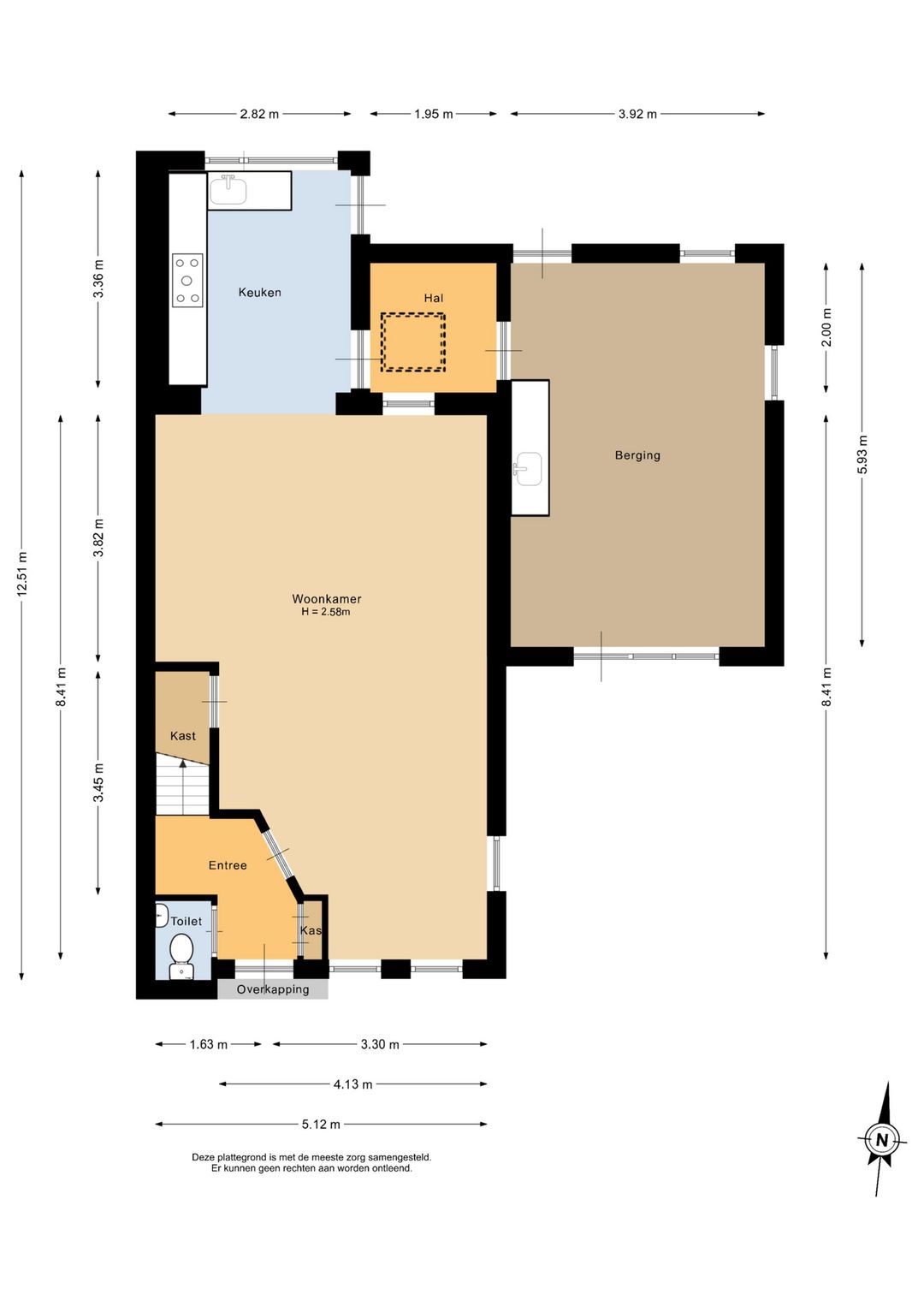 Spacious Corner-Plot Semi-Detached Family Home with Garage and Sunny Garden — 52