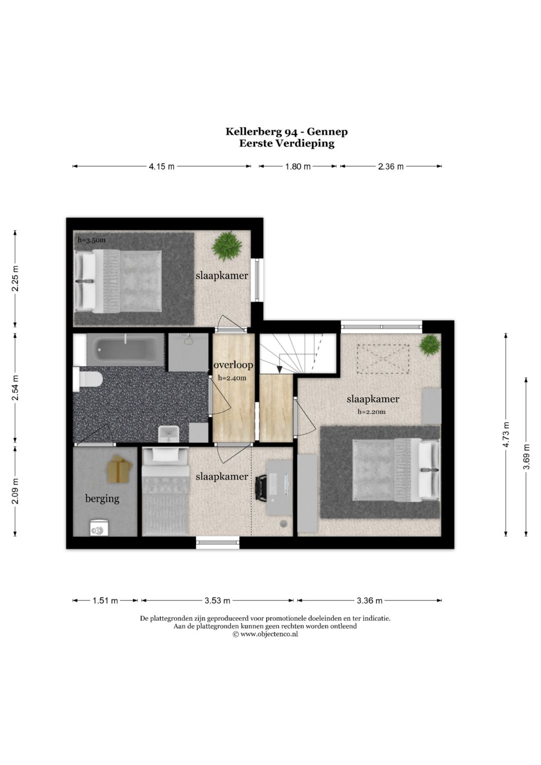 Well-maintained corner house with garden near the forest in Gennep Zuid — 48