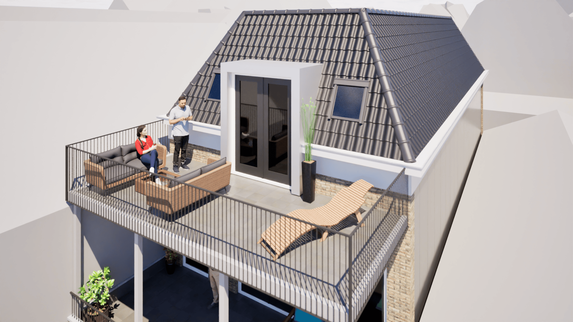 Foto 6 van Appartement (Bouwnr. 1)