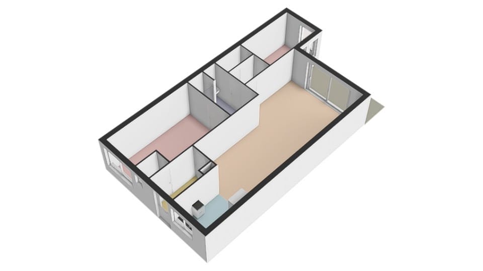 Spacious ground floor apartment with sunny west-facing garden in Sint Pancras — 38